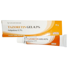 Chấm mụn Tazoretin Gel 0.3%
