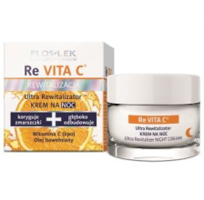 Re Vita C Floslek - Kem vitamin dưỡng trắng và trẻ hóa da ban đêm