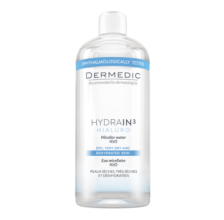 Nước tẩy trang Dermedic HYDRAIN3 HIALURO Micellar water