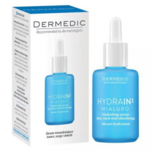 Dermedic Hydrain3 Hialuro Hydrating Serum For Face Neck And Decolltage
