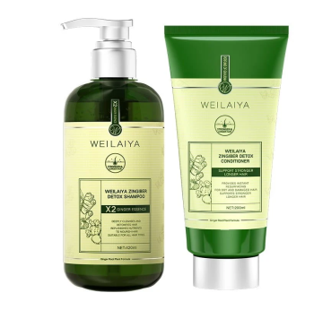 Dầu gội/xả Weilaiya gừng detox
